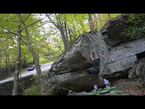 Beta Video for climb Be awesome v6, Boone