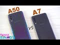 Samsung Galaxy A50 vs Galaxy A7 2018 SpeedTest and Camera Comparison