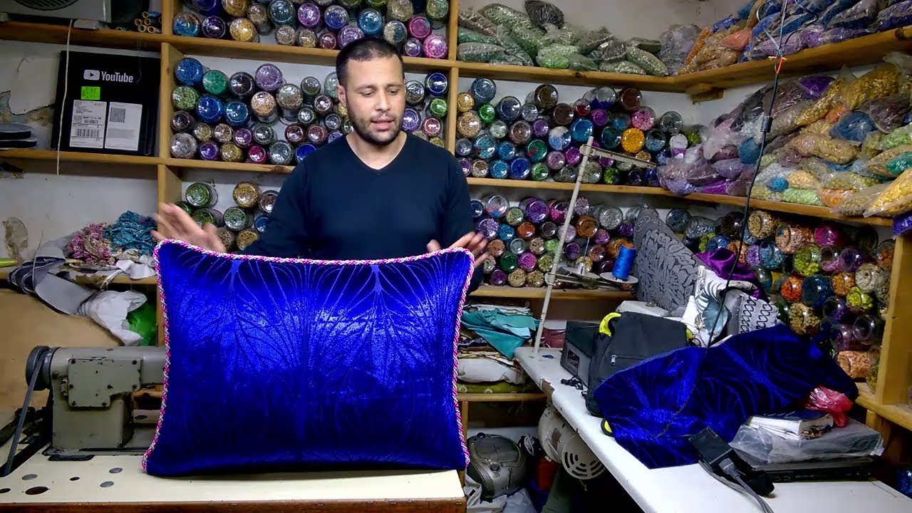 الطريقة الصحيحة لخياطة مخدة بالمجدول😍😍😍How to sew a pillow