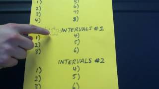 MusicHSCC Pitch Intervals Recognition Step Leap tutorial (w/answers)