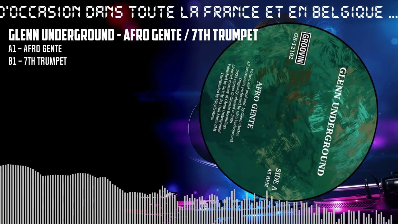 Glenn Underground - Afro Gente / 7th Trumpet [BLACK] (GR-12102