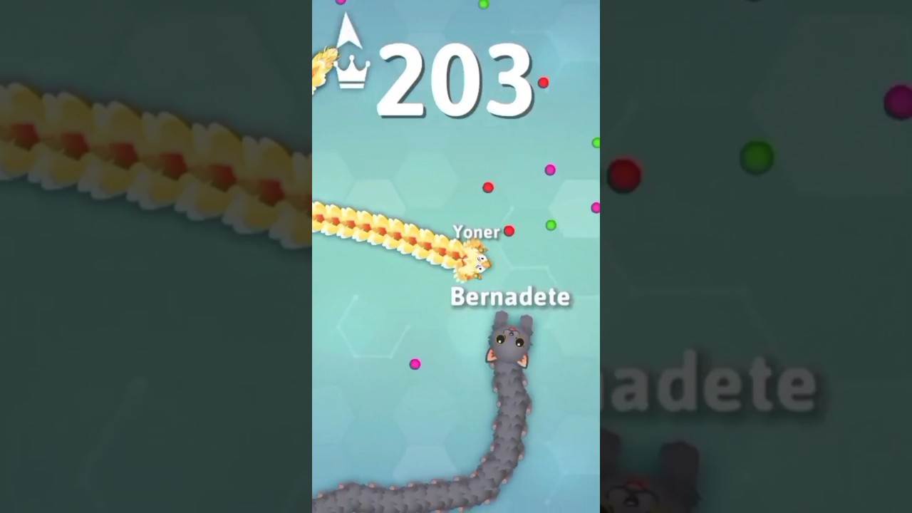 Snake.io Game #snakelite #wormszone #snakeio #shorts #28 