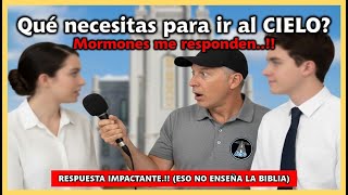Entrevista a una pareja de Mormones. Su respuesta te IMPACTARÁ..!!