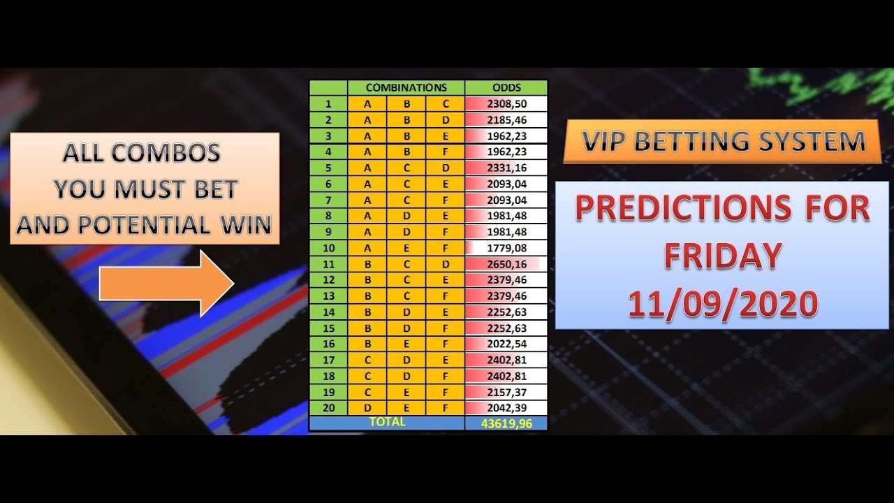 10 11 Betting Odds 10 11 Betting Odds