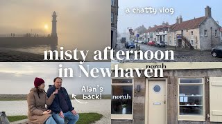 A chatty Edinburgh vlog | Newhaven, new cafe, haar!