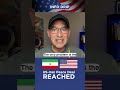 PEACE DEAL REACHED between U.S. and Iran. Both sides confirm.