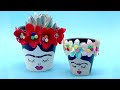 How-To Jewelry Tutorial: Frida Inspired Succulent Planters