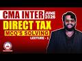 CMA Inter Direct Tax | MCQs Solving Session 01 | June 2026 | Dhurandhar Series SB9