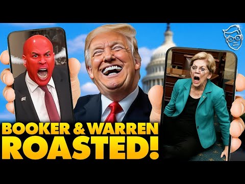 Elizabeth Warren Collapses on Senate Floor, Sends Internet Howling: Wounded Knee, Cory Booker FREAKS