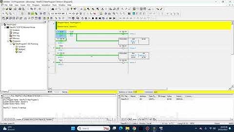 5. Pengenalan instruksi TIMX ( Timer ) pada CX Programmer (plc omron)