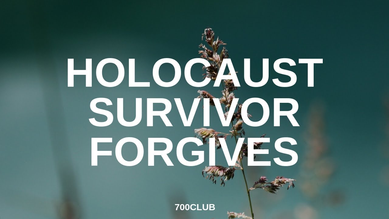 Holocaust Survivor Forgives Through Her Hope in God forgiveness letter