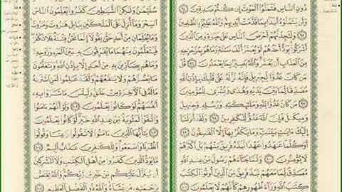 صفحة رقم 15,16 من سورة البقرة مكررة للشيخ مشاري العفاسي