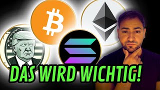 DAS wird Wichtig! | Breaking News Solana | Memecoin MAGA | Ethereum ETF News | Layer 2 und Bitcoin