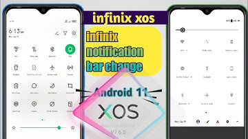 infinix xos notification panel change kaise kare| tecno hios notification panel change|