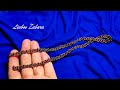 Ювелирная цепочка из бисера. Bead jewelry chain.