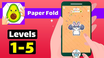 Paper Fold Level 1-2-3-4-5 Walkthrough