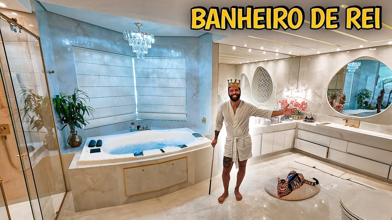 TERMINANDO DE MOSTRAR A CASA NOVA [ MEU BANHEIRO É O MAIS INCRÍVEL QUE EU JÁ VI ]