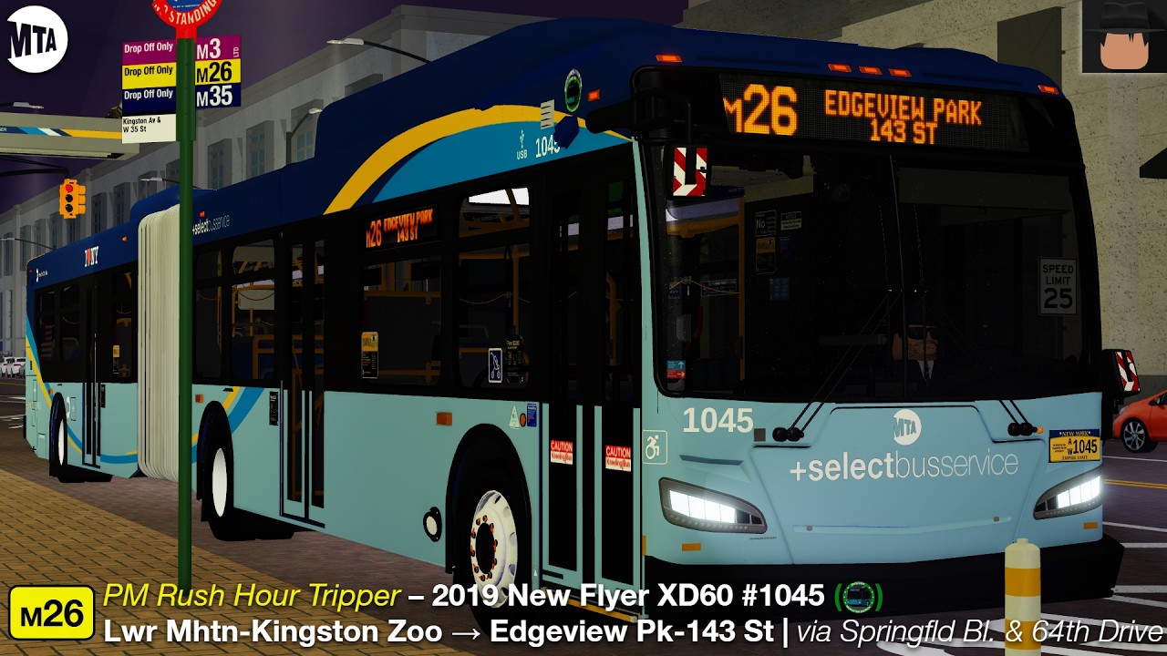 Project M13+ | 2019 New Flyer XD60 [1045] - M26 | Lwr Mhtn