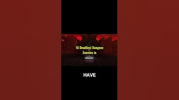 10 Deadliest Dungeon Enemies in WoW Classic Hardcore Part 1 #mmorpg #worldofwarcraft #wowclassic