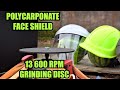 Can Face Shield Stop Exploding 9'' Grinding Disc? Work Safety Experiment