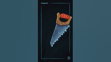 Stylized Hand Saw - Low Poly 3D Model