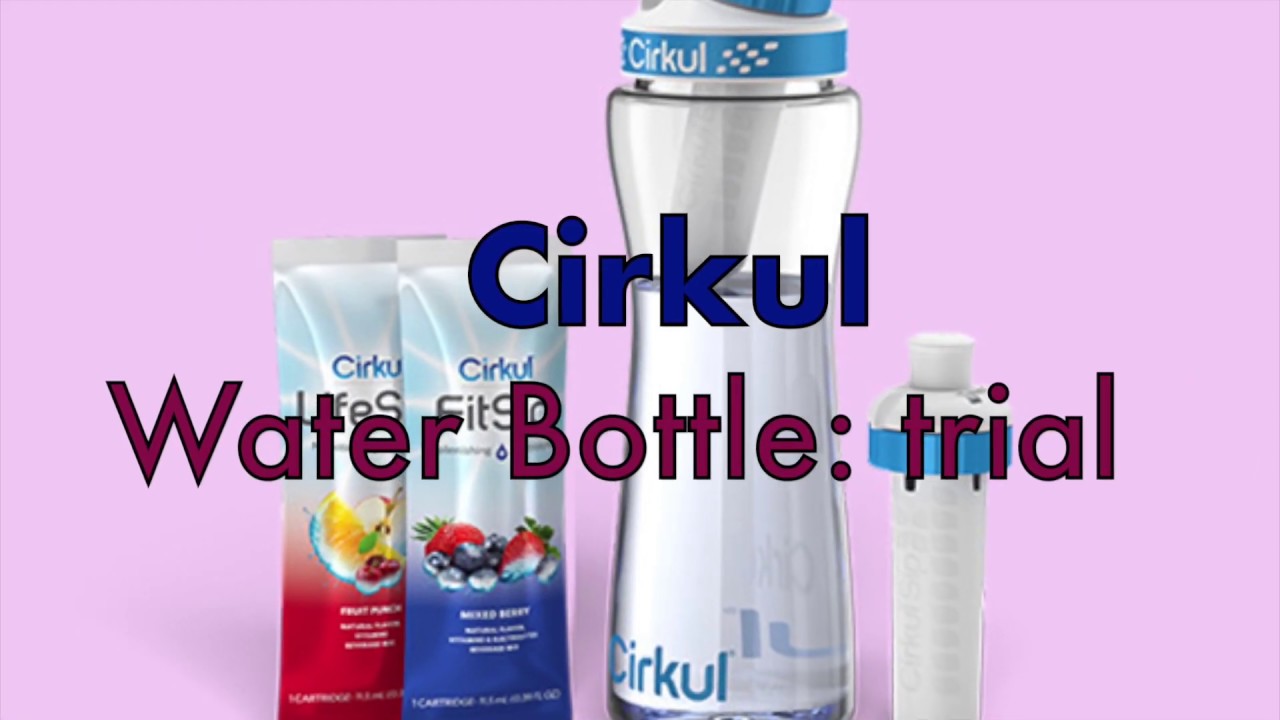 Cirkul Water Bottle Trial UNBOXING AND REVIEW YouTube