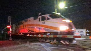Sunrail Train P338 Northbound@Virginia Dr Orlando, FL 2/22/23 8:07pm