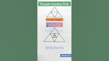 Triangle Counting Reasoning Trick | Fast Formula to Count Triangles | Math Shortcuts #shorts