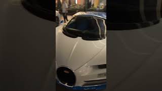 Cristiano Ronaldo celebrates New Bugatti