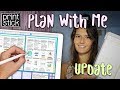 Digital Plan With Me | Planner Update + How to Make Full Box Stickers