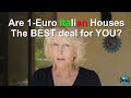 Are 1-Euro Houses in Italy the Best Deal for You?