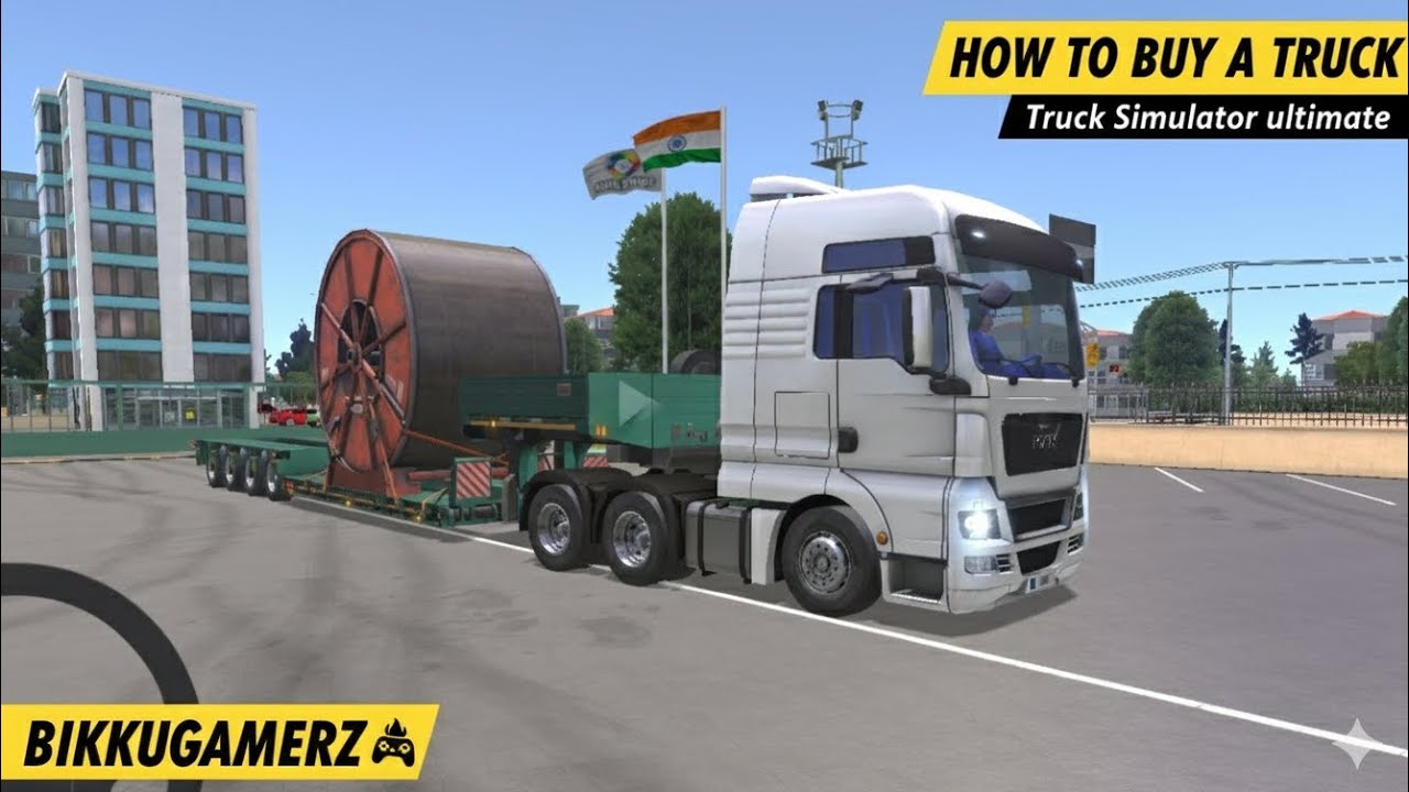 HOW TO BUY YOUR FRIST TRUCK & GAMEPLAY || TRUCK SIMULATOR ULTIMATE || BIKKUGAMERZ 
