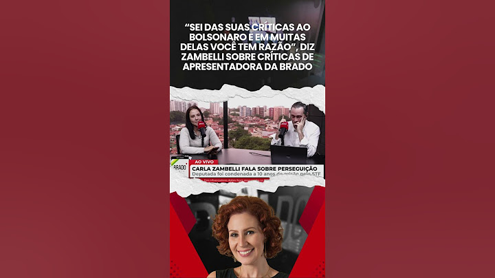 “SEI DAS SUAS CRÍTICAS AO BOLSONARO E EM MUITAS DELAS VOCÊ TEM RAZÃO”, DIZ ZAMBELLI SOBRE VANESSA