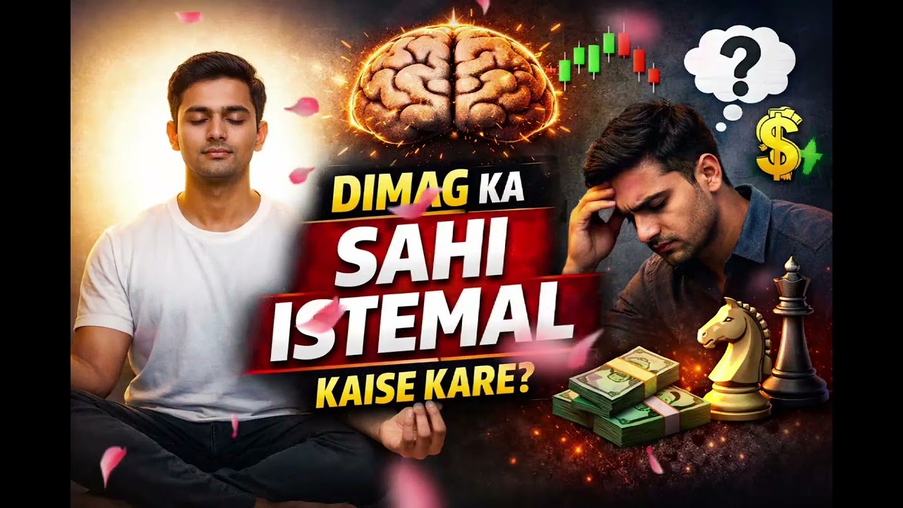 Dimag Ka Sahi Istemal Kaise Kare? | Success Mindset for Life & Trading 