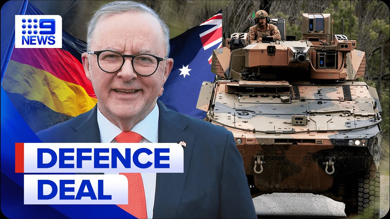 Germany buys Aussiemade military tanks in historic defence deal 9