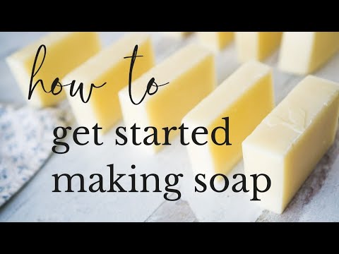 Video: Zelf Zeep Maken Soap