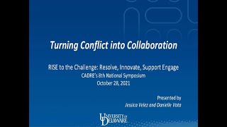 2.4 Turning Conflict into Collaboration