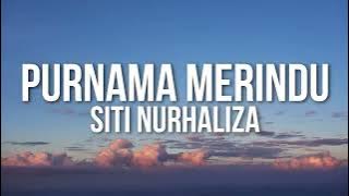 Siti Nurhaliza - Purnama Merindu（Lirik Video)