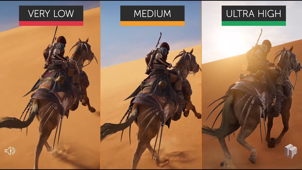 Assassin's Creed Origins (Steam Store) - very high graphics