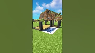 Minecraft Easy Modern House🏠 #shorts