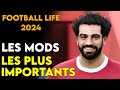 Football life 2024  les 5 mods les plus importants  avoir absolument 