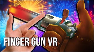 Finger Gun VR | My Actual Finger Becomes A Weapon Of Destruction! screenshot 5