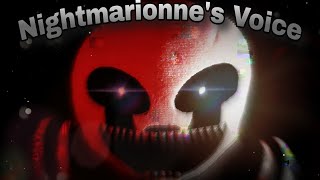 FNAF PLUSH | Nightmarionnes Voice (Test)