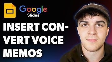 How to Insert Convert Voice Memos into Google Slides (Full 2025 Guide)