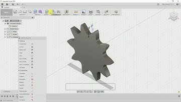 sprocket - #7 Fusion 360 Tutorial