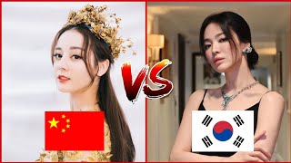 Top 10 Most Beautiful Chinese Actresses Vs Most Beautiful Korean Actresses