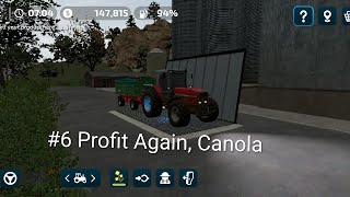 #6 farming simulator 23 | Profit dengan Canola| infinix60i