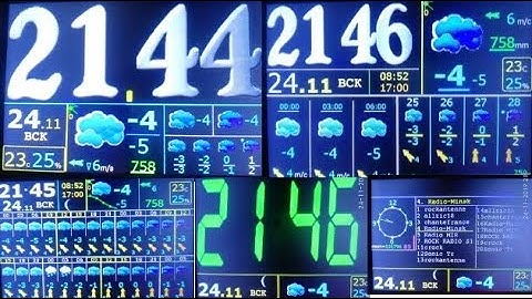 метеостанция Esp32,Esp8266 + 3.5" tft 320x480 ч.4