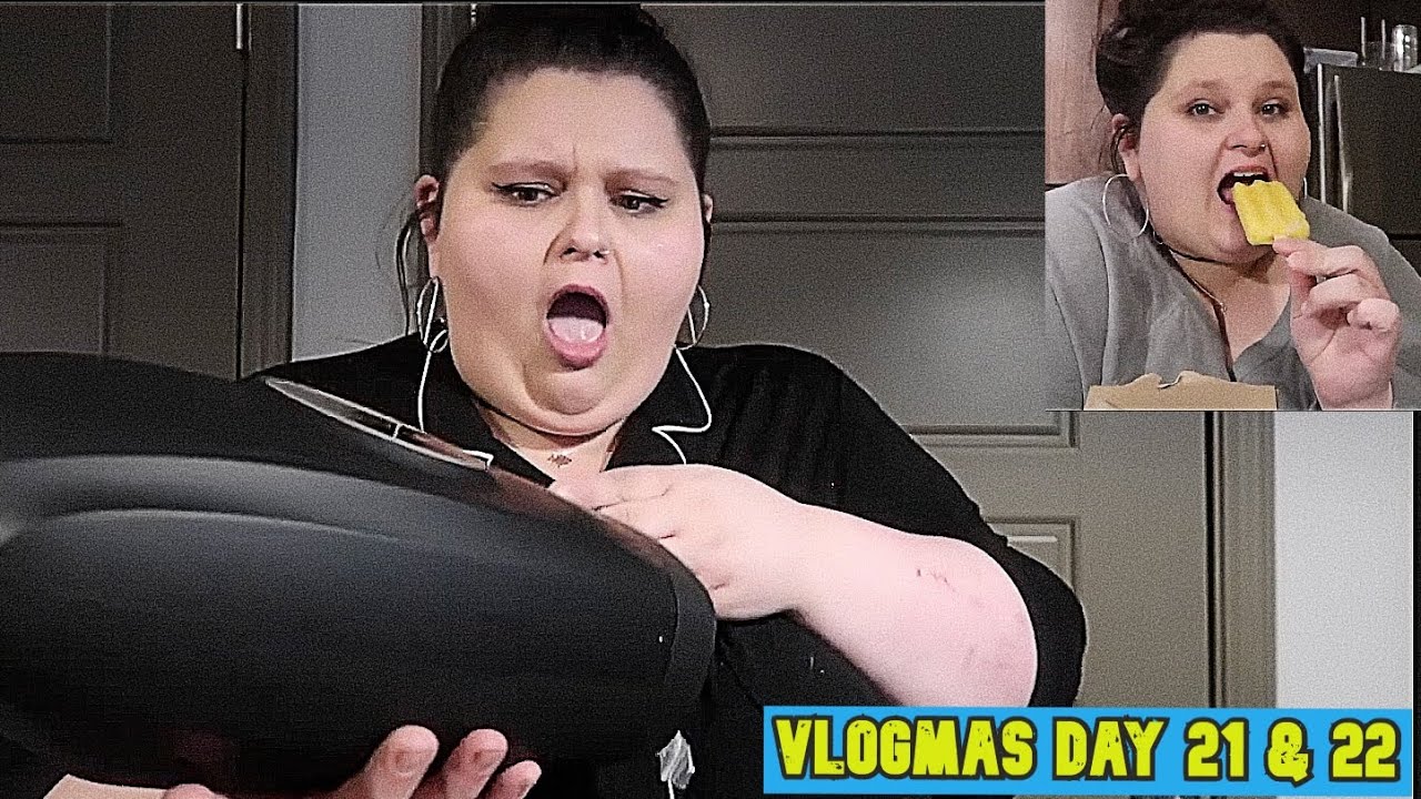 Amberlynn is complaining after binging