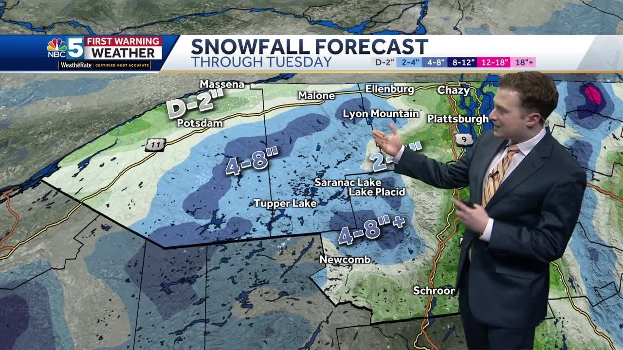 Video: Mountain snow showers Monday (3-18-24) - YouTube